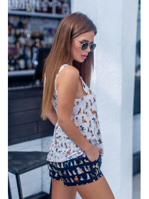 Купить Комплект из майки и шорт LINGERIE 170317 в Украина в Lingerie.ua - Одяг для дому та відпочинку, Фото 8