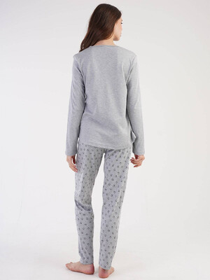 Купить Домашний комплект женский с длинным рукавом VIENETTA 3041341848 в Украина в Lingerie.ua - Одяг для дому та відпочинку, Фото 2