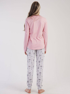 Купить Хлопковый комплект с брюками на манжете VIENETTA 3032610782 в Украина в Lingerie.ua - Одяг для дому та відпочинку, Фото 7