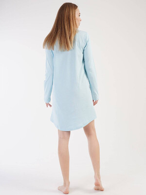 Купить Хлопковая туника с длинным рукавом VIENETTA 3031290000 в Украина в Lingerie.ua - Одяг для дому та відпочинку, Фото 2