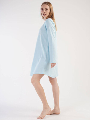 Купить Хлопковая туника с длинным рукавом VIENETTA 3031290000 в Украина в Lingerie.ua - Одяг для дому та відпочинку, Фото 5