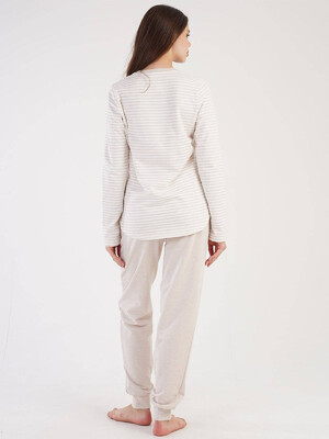 Купить Байковый комплект с длинным рукавом VIENETTA 3032280000 в Украина в Lingerie.ua - Одяг для дому та відпочинку, Фото 3