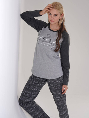 Купить Байковый комплект с длинным рукавом VIENETTA 3040941849 в Украина в Lingerie.ua - Одяг для дому та відпочинку, Фото 2