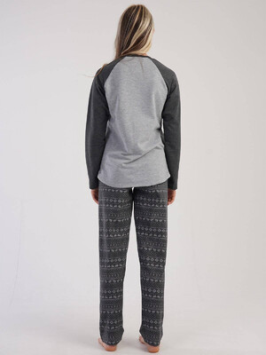 Купить Байковый комплект с длинным рукавом VIENETTA 3040941849 в Украина в Lingerie.ua - Одяг для дому та відпочинку, Фото 3