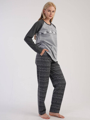 Купить Байковый комплект с длинным рукавом VIENETTA 3040941849 в Украина в Lingerie.ua - Одяг для дому та відпочинку, Фото 5