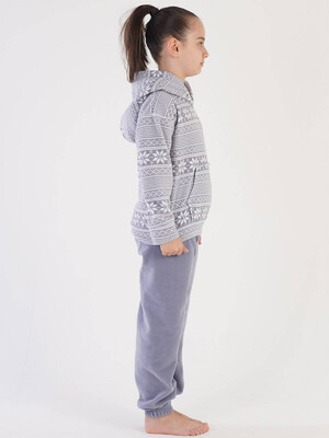 Купить Флисовый домашний костюм с брюками VIENETTA 3030243972 в Украина в Lingerie.ua - Одяг для дому та відпочинку, Фото 2