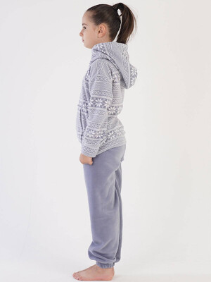 Купить Флисовый домашний костюм с брюками VIENETTA 3030243972 в Украина в Lingerie.ua - Одяг для дому та відпочинку, Фото 3