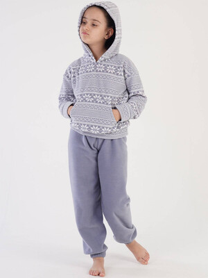 Купить Флисовый домашний костюм с брюками VIENETTA 3030243972 в Украина в Lingerie.ua - Одяг для дому та відпочинку, Фото 5