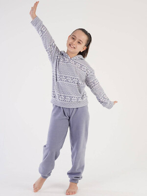 Купить Флисовый домашний костюм с брюками VIENETTA 3030243972 в Украина в Lingerie.ua - Одяг для дому та відпочинку, Фото 7