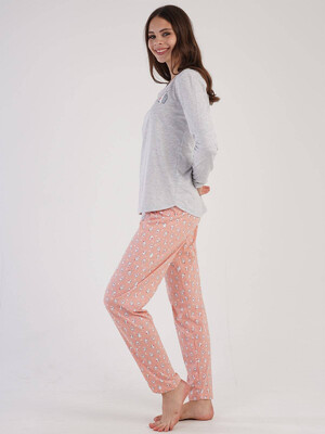 Купить Хлопковый домашний комплект с длинный рукавом VIENETTA 3041223414 в Украина в Lingerie.ua - Одяг для дому та відпочинку, Фото 4