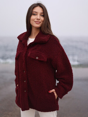 Купить Меховая рубашка на кнопках LINGERIE 170679 в Украина