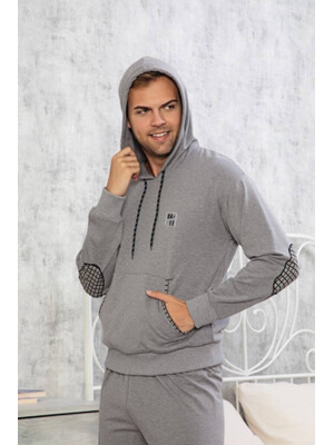 Купить Байковый костюм с худи HALLMARK U-39505 в Украина в Lingerie.ua - Одяг для дому та відпочинку, Фото 2