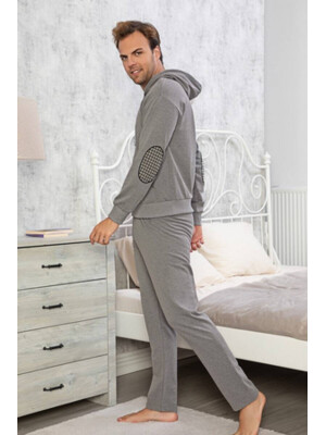 Купить Байковый костюм с худи HALLMARK U-39505 в Украина в Lingerie.ua - Одяг для дому та відпочинку, Фото 4