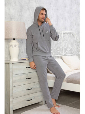 Купить Байковый костюм с худи HALLMARK U-39505 в Украина в Lingerie.ua - Одяг для дому та відпочинку, Фото 5