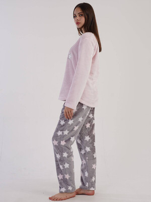 Купить Плюшевый теплый домашний костюм VIENETTA 3040693983 в Украина в Lingerie.ua - Одяг для дому та відпочинку, Фото 2