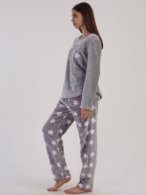 Купить Плюшевый теплый домашний костюм VIENETTA 3040693983 в Украина в Lingerie.ua - Одяг для дому та відпочинку, Фото 5