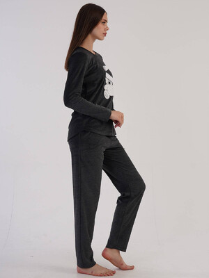 Купить Велюровый костюм с брюками VIENETTA 3060040000 в Украина в Lingerie.ua - Одяг для дому та відпочинку, Фото 3