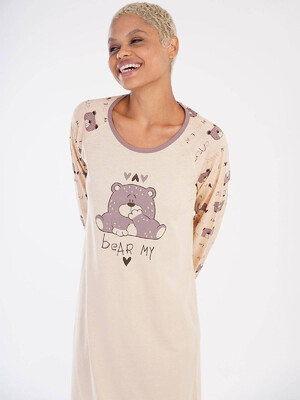 Купить Ночная сорочка (туника) VIENETTA 3051497048 в Украина в Lingerie.ua - Одяг для дому та відпочинку, Фото 2