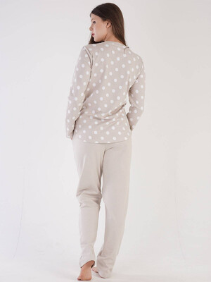Купить Байковая пижама с длинным рукавом VIENETTA 3032591379 в Украина в Lingerie.ua - Одяг для дому та відпочинку, Фото 6