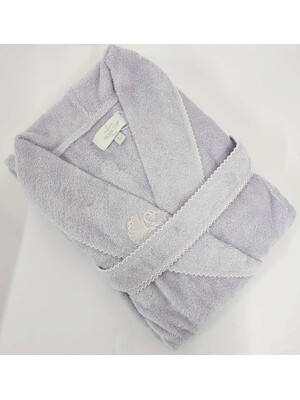 Купить Халат махровый из бамбука с кружевом MAISON D'OR Gloria Bamboo в Украина в Lingerie.ua - Одяг для дому та відпочинку, Фото 2