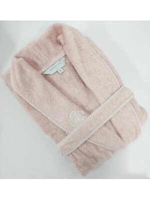 Купить Халат махровый из бамбука с кружевом MAISON D'OR Gloria Bamboo в Украина в Lingerie.ua - Одяг для дому та відпочинку, Фото 6