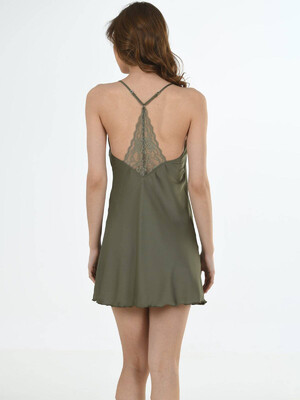 Купить Шелковый пеньюар с кружевом VIENETTA 1612565001 в Украина в Lingerie.ua - Одяг для дому та відпочинку, Фото 5