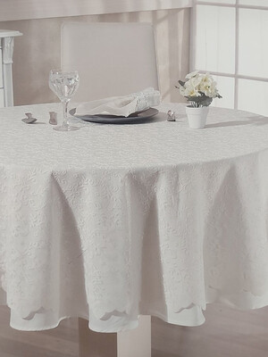 Купить Скатерть с гипюровым полотном и салфетками MAISON D`OR Plain&Lace  в Украина