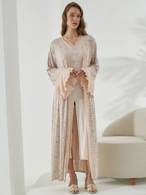 Купить Комплект из ночной сорочки и халата SEVIM 15147 в Украина в Lingerie.ua - Одяг для дому та відпочинку, Фото 8