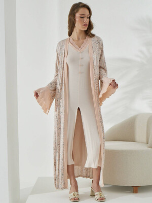 Купить Комплект из ночной сорочки и халата SEVIM 15147 в Украина в Lingerie.ua - Одяг для дому та відпочинку, Фото 6