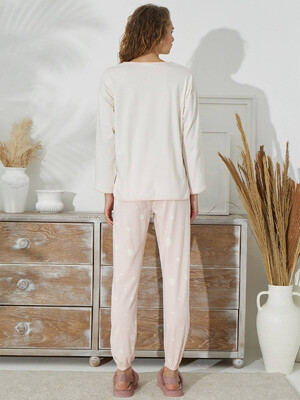 Купить Хлопковый комплект с брюками SEVIM 15056 в Украина в Lingerie.ua - Одяг для дому та відпочинку, Фото 2