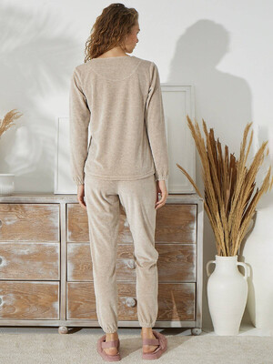 Купить Велюровый комплект с брюками SEVIM 15095 в Украина в Lingerie.ua - Одяг для дому та відпочинку, Фото 2