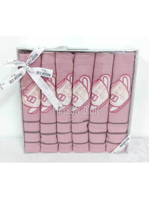 Купить Набор кухонных вафельных полотенец MAISON D`OR Ekose в Украина в Lingerie.ua - Одяг для дому та відпочинку, Фото 2