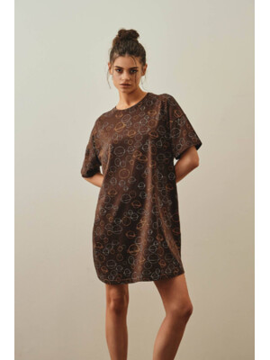 Купить Хлопковая туника с коротким рукавом HAYS 27146 в Украина в Lingerie.ua - Одяг для дому та відпочинку, Фото 12