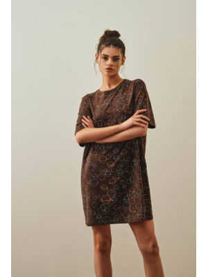 Купить Хлопковая туника с коротким рукавом HAYS 27146 в Украина в Lingerie.ua - Одяг для дому та відпочинку, Фото 11