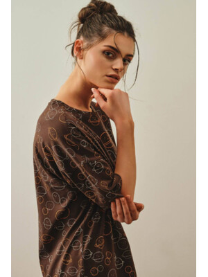 Купить Хлопковая туника с коротким рукавом HAYS 27146 в Украина в Lingerie.ua - Одяг для дому та відпочинку, Фото 7