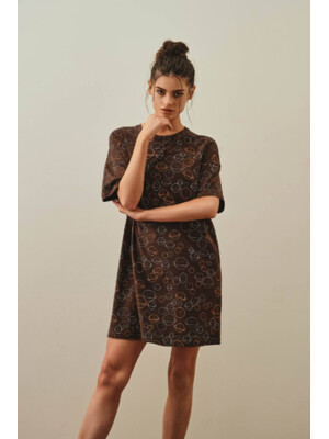 Купить Хлопковая туника с коротким рукавом HAYS 27146 в Украина в Lingerie.ua - Одяг для дому та відпочинку, Фото 4