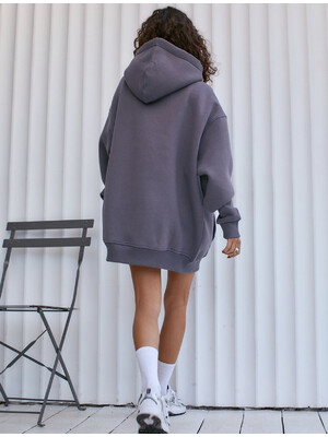 Купить ОПТОМ Тепле жіноче худі оверсайз Little Secret 2462 в Украина в Lingerie.ua - Одяг для дому та відпочинку, Фото 6