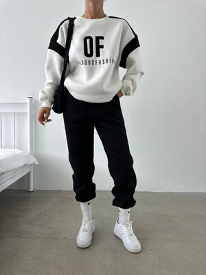 Купить ОПТОМ Теплый женский костюм с начесом Little Secret 2809  в Украина в Lingerie.ua - Одяг для дому та відпочинку, Фото 1