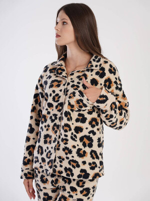 Купить Флисовая пижама классическая VIENETTA 3031690280 в Украина в Lingerie.ua - Одяг для дому та відпочинку, Фото 3