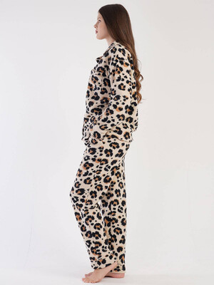 Купить Флисовая пижама классическая VIENETTA 3031690280 в Украина в Lingerie.ua - Одяг для дому та відпочинку, Фото 7