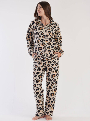 Купить Флисовая пижама классическая VIENETTA 3031690280 в Украина в Lingerie.ua - Одяг для дому та відпочинку, Фото 9