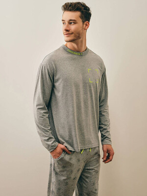 Купить Хлопковый комплект с длинным рукавом HAYS 27467 в Украина в Lingerie.ua - Одяг для дому та відпочинку, Фото 12