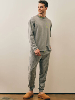 Купить Хлопковый комплект с длинным рукавом HAYS 27467 в Украина в Lingerie.ua - Одяг для дому та відпочинку, Фото 4