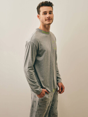 Купить Хлопковый комплект с длинным рукавом HAYS 27467 в Украина в Lingerie.ua - Одяг для дому та відпочинку, Фото 15