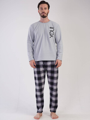 Купить Флисовая мужская пижама VIENETTA MAN 3050080283 в Украина в Lingerie.ua - Одяг для дому та відпочинку, Фото 4