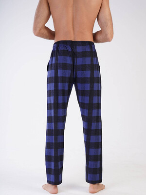 Купить Хлопковые брюки мужские в клетку VIENETTA MAN 3100960447 в Украина в Lingerie.ua - Одяг для дому та відпочинку, Фото 2