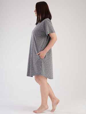 Купить Хлопковая туника с карманами VIENETTA 3040604629 в Украина в Lingerie.ua - Одяг для дому та відпочинку, Фото 2