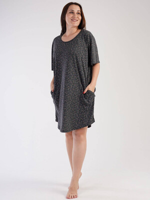 Купить Хлопковая туника с карманами VIENETTA 3040604629 в Украина в Lingerie.ua - Одяг для дому та відпочинку, Фото 9