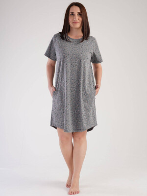 Купить Хлопковая туника с карманами VIENETTA 3040604629 в Украина в Lingerie.ua - Одяг для дому та відпочинку, Фото 4