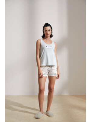 Хлопковый комплект из майки и шорт HAYS 36117